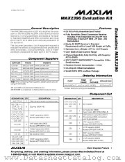 MAX2396EVKIT datasheet pdf MAXIM - Dallas Semiconductor
