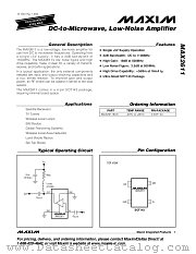 MAX2611 datasheet pdf MAXIM - Dallas Semiconductor