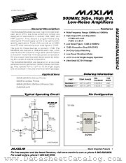 MAX2643 datasheet pdf MAXIM - Dallas Semiconductor