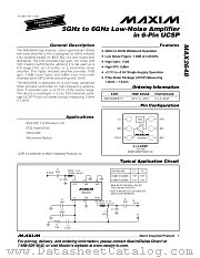 MAX2648 datasheet pdf MAXIM - Dallas Semiconductor