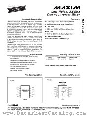 MAX2690 datasheet pdf MAXIM - Dallas Semiconductor