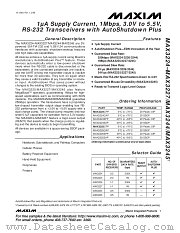 MAX3245 datasheet pdf MAXIM - Dallas Semiconductor