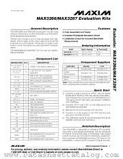 MAX3267EVKIT datasheet pdf MAXIM - Dallas Semiconductor