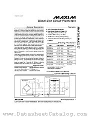 MAX367 datasheet pdf MAXIM - Dallas Semiconductor