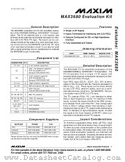 MAX3680EVKIT datasheet pdf MAXIM - Dallas Semiconductor