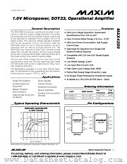 MAX4289 datasheet pdf MAXIM - Dallas Semiconductor