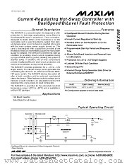 MAX4370 datasheet pdf MAXIM - Dallas Semiconductor