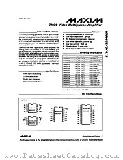 MAX453 datasheet pdf MAXIM - Dallas Semiconductor