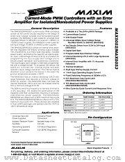 MAX5053A datasheet pdf MAXIM - Dallas Semiconductor