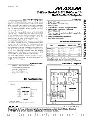 MAX517 datasheet pdf MAXIM - Dallas Semiconductor