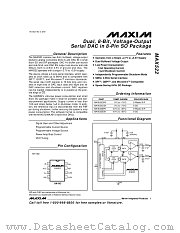 MAX522 datasheet pdf MAXIM - Dallas Semiconductor