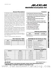 MAX5865EVKIT datasheet pdf MAXIM - Dallas Semiconductor