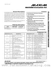 MAX5888EVKIT datasheet pdf MAXIM - Dallas Semiconductor