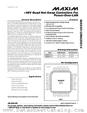 MAX5913 datasheet pdf MAXIM - Dallas Semiconductor