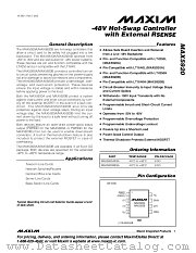 MAX5920 datasheet pdf MAXIM - Dallas Semiconductor