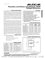 MAX6023 datasheet pdf MAXIM - Dallas Semiconductor