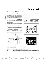 MAX619EVKIT datasheet pdf MAXIM - Dallas Semiconductor
