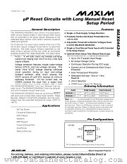 MAX6448 datasheet pdf MAXIM - Dallas Semiconductor