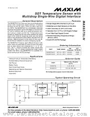 MAX6575H datasheet pdf MAXIM - Dallas Semiconductor