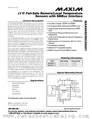 MAX6680 datasheet pdf MAXIM - Dallas Semiconductor