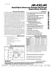 MAX6721 datasheet pdf MAXIM - Dallas Semiconductor