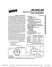 MAX688 datasheet pdf MAXIM - Dallas Semiconductor