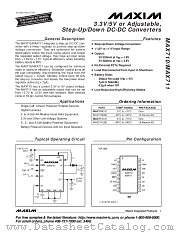 MAX711 datasheet pdf MAXIM - Dallas Semiconductor