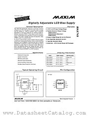 MAX749 datasheet pdf MAXIM - Dallas Semiconductor