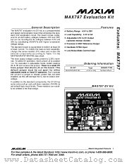 MAX797EVKIT datasheet pdf MAXIM - Dallas Semiconductor