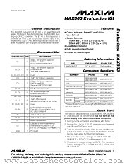 MAX863EVKIT datasheet pdf MAXIM - Dallas Semiconductor