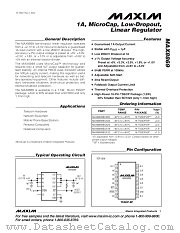 MAX8869 datasheet pdf MAXIM - Dallas Semiconductor