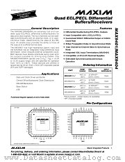 MAX9404 datasheet pdf MAXIM - Dallas Semiconductor