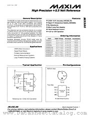 MX580 datasheet pdf MAXIM - Dallas Semiconductor