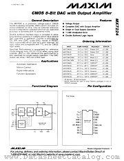 MX7224 datasheet pdf MAXIM - Dallas Semiconductor