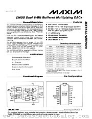 MX7628 datasheet pdf MAXIM - Dallas Semiconductor