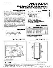 MX7672 datasheet pdf MAXIM - Dallas Semiconductor