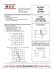 DL4751 datasheet pdf Micro Commercial Components