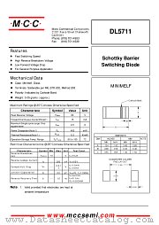 DL5711 datasheet pdf Micro Commercial Components