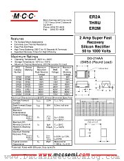 ER2J datasheet pdf Micro Commercial Components