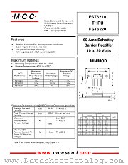 FST6220 datasheet pdf Micro Commercial Components