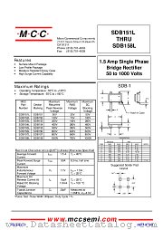 SDB157L datasheet pdf Micro Commercial Components