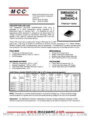 SMDA03C-5 datasheet pdf Micro Commercial Components