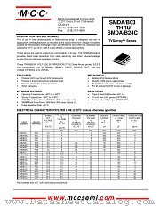 SMDA12C datasheet pdf Micro Commercial Components