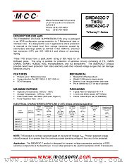 SMDA12C-7 datasheet pdf Micro Commercial Components