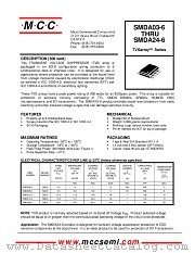 SMDA15-6 datasheet pdf Micro Commercial Components