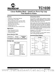 TC1030 datasheet pdf Microchip