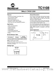 TC1108 datasheet pdf Microchip