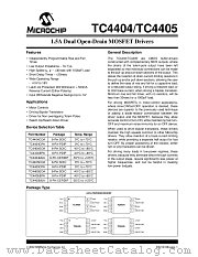 TC4404 datasheet pdf Microchip