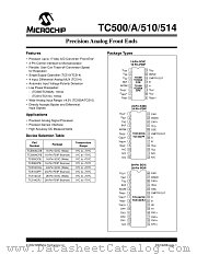 TC500 datasheet pdf Microchip