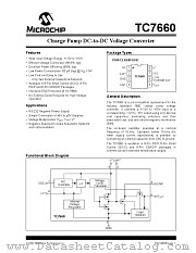 TC7660 datasheet pdf Microchip